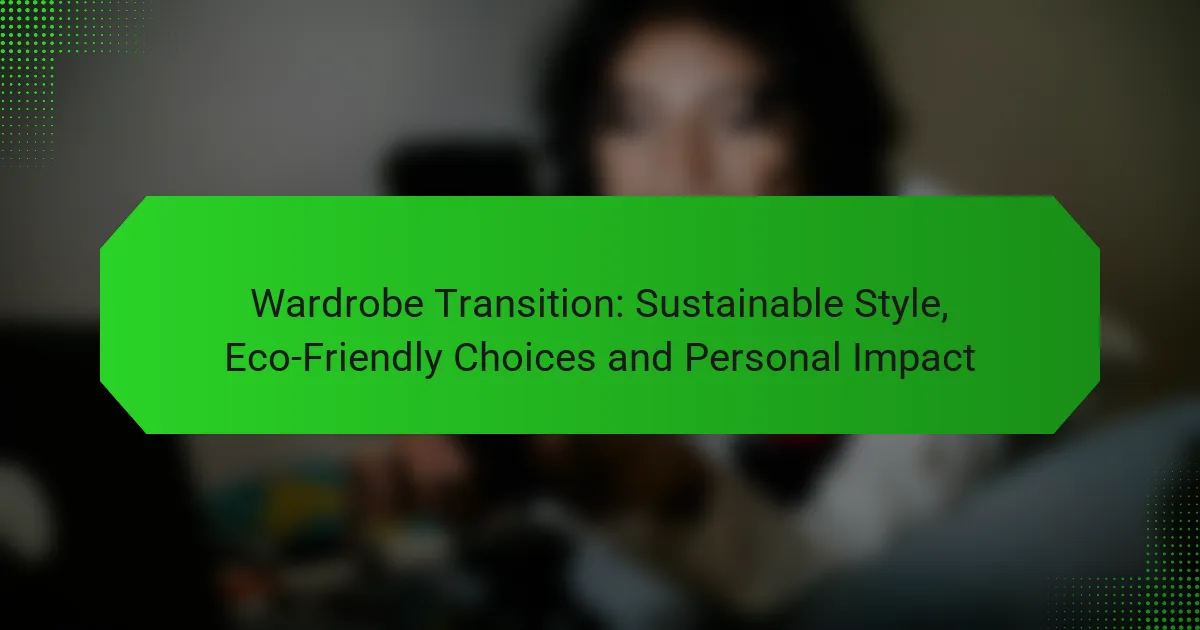 Wardrobe Transition: Sustainable Style, Eco-Friendly Choices and Personal Impact